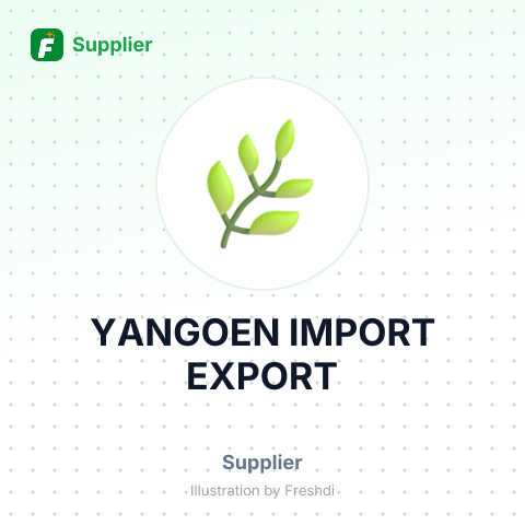 YANGOEN IMPORT EXPORT – summary card, no photo uploaded yet