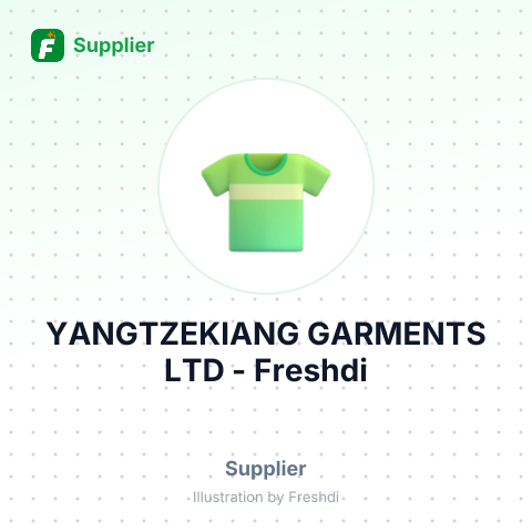 YANGTZEKIANG GARMENTS LTD – summary card, no photo uploaded yet