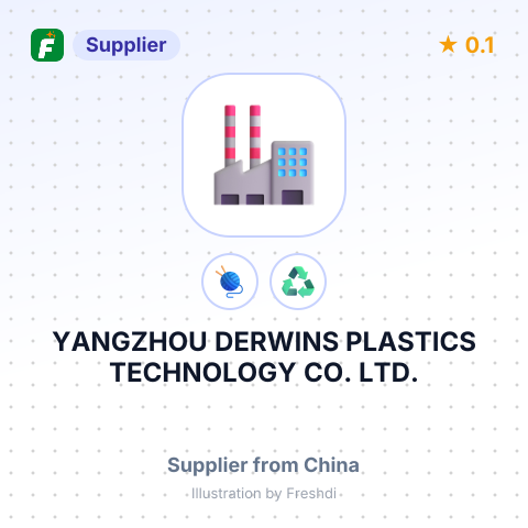 YANGZHOU DERWINS PLASTICS TECHNOLOGY CO., LTD. – summary card, no photo uploaded yet