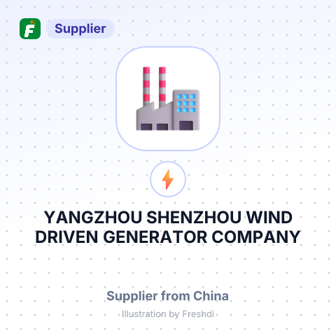 YANGZHOU SHENZHOU WIND DRIVEN GENERATOR COMPANY – summary card, no photo uploaded yet