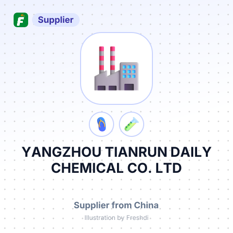 YANGZHOU TIANRUN DAILY CHEMICAL CO., LTD – summary card, no photo uploaded yet