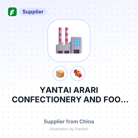 YANTAI ARARI CONFECTIONERY AND FOOD CO. LTD. – summary card, no photo uploaded yet