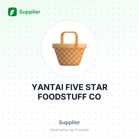 YANTAI FIVE STAR FOODSTUFF CO – summary card, no photo uploaded yet