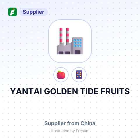 YANTAI GOLDEN TIDE FRUITS – summary card, no photo uploaded yet
