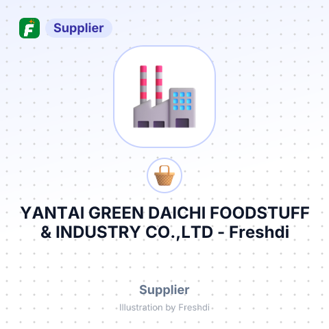 YANTAI GREEN DAICHI FOODSTUFF & INDUSTRY CO.,LTD – summary card, no photo uploaded yet