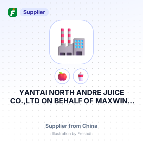 YANTAI NORTH ANDRE JUICE CO.,LTD ON BEHALF OF MAXWING LIMITED – summary card, no photo uploaded yet