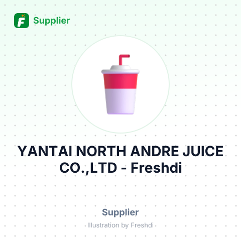 YANTAI NORTH ANDRE JUICE CO.,LTD – summary card, no photo uploaded yet