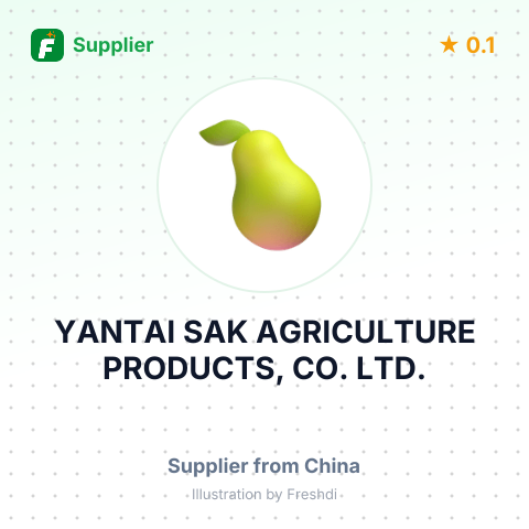 YANTAI SAK AGRICULTURE PRODUCTS, CO. LTD. – summary card, no photo uploaded yet