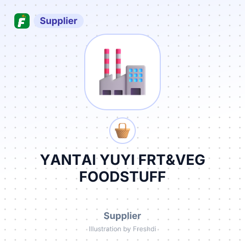 YANTAI YUYI FRT&VEG FOODSTUFF – summary card, no photo uploaded yet