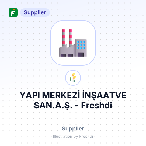 YAPI MERKEZİ İNŞAATVE SAN.A.Ş. – summary card, no photo uploaded yet