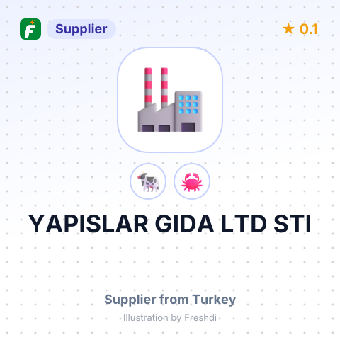 YAPISLAR GIDA LTD STI – summary card, no photo uploaded yet