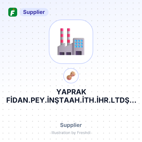 YAPRAK FİDAN.PEY.İNŞTAAH.İTH.İHR.LTDŞTİ – summary card, no photo uploaded yet