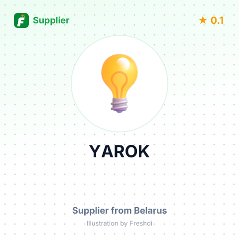 YAROK – summary card, no photo uploaded yet