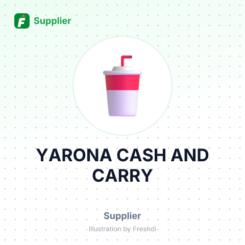 YARONA CASH AND CARRY – summary card, no photo uploaded yet