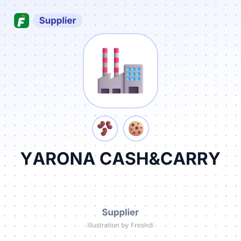 YARONA CASH&CARRY – summary card, no photo uploaded yet