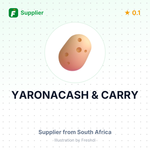 YARONACASH & CARRY – summary card, no photo uploaded yet