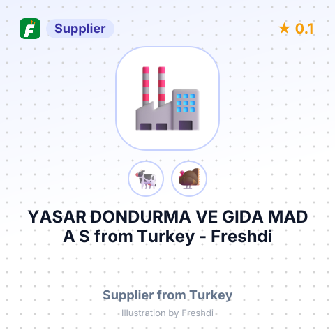 YASAR DONDURMA VE GIDA MAD A S – summary card, no photo uploaded yet