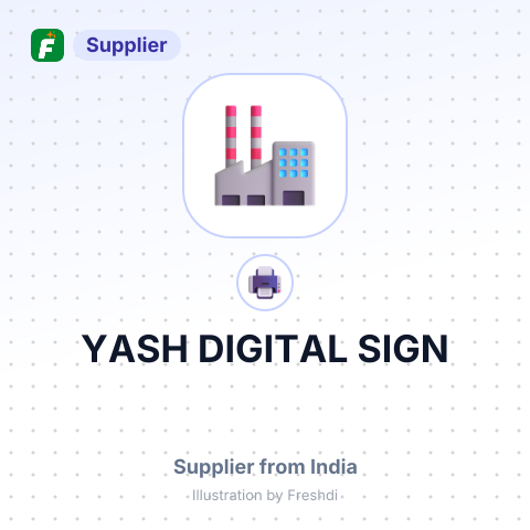 YASH DIGITAL SIGN – summary card, no photo uploaded yet