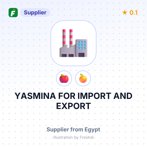 YASMINA FOR IMPORT AND EXPORT – summary card, no photo uploaded yet