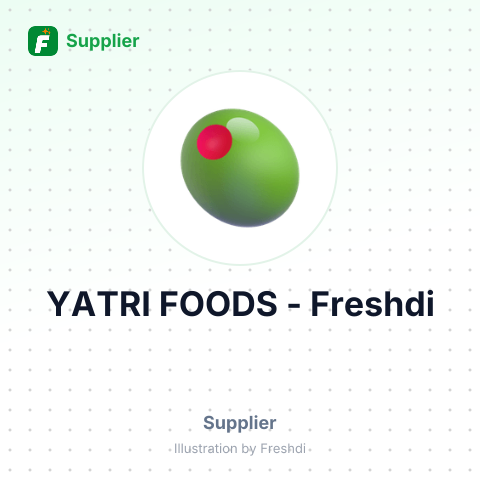 YATRI FOODS – summary card, no photo uploaded yet