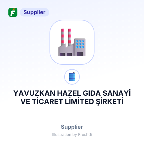 YAVUZKAN HAZEL GIDA SANAYİ VE TİCARET LİMİTED ŞİRKETİ – summary card, no photo uploaded yet