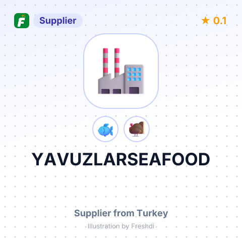 YAVUZLARSEAFOOD – summary card, no photo uploaded yet