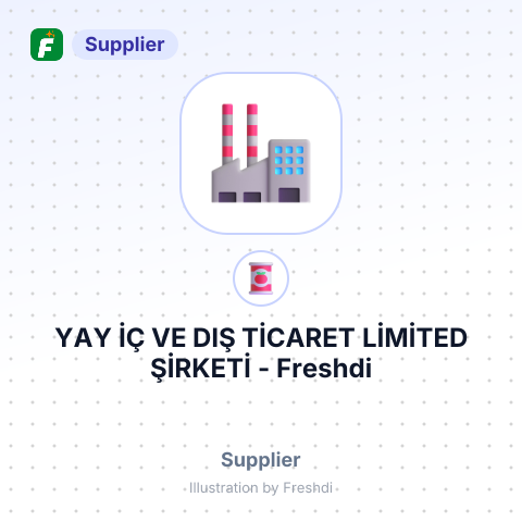 YAY İÇ VE DIŞ TİCARET LİMİTED ŞİRKETİ – summary card, no photo uploaded yet