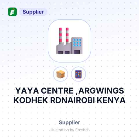 YAYA CENTRE ,ARGWINGS KODHEK RDNAIROBI KENYA – summary card, no photo uploaded yet