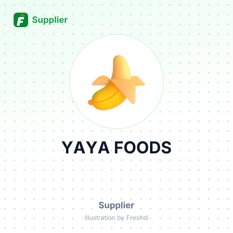 YAYA FOODS – summary card, no photo uploaded yet