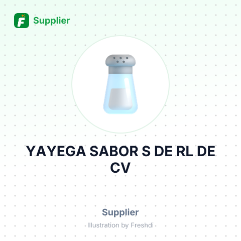 YAYEGA SABOR S DE RL DE CV – summary card, no photo uploaded yet