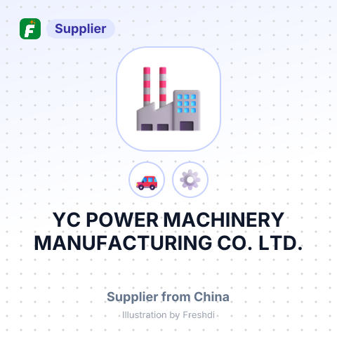 YC POWER MACHINERY MANUFACTURING CO., LTD. – summary card, no photo uploaded yet