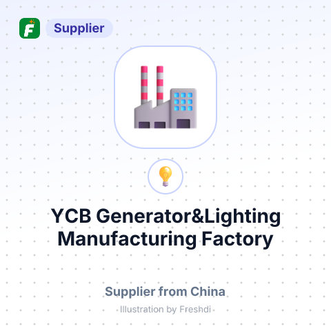 YCB Generator&Lighting Manufacturing Factory – summary card, no photo uploaded yet