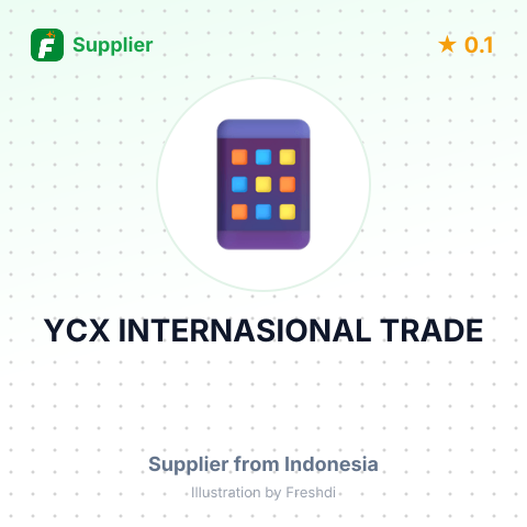 YCX INTERNASIONAL TRADE – summary card, no photo uploaded yet