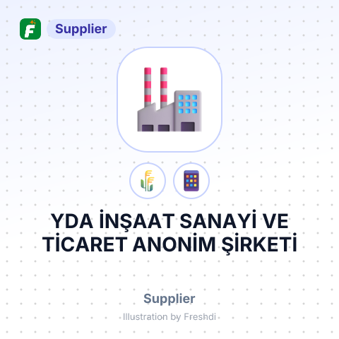 YDA İNŞAAT SANAYİ VE TİCARET ANONİM ŞİRKETİ – summary card, no photo uploaded yet