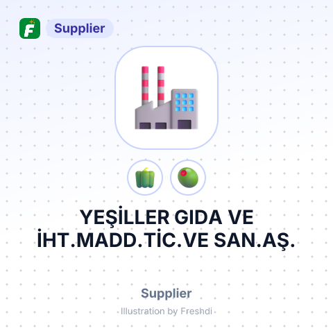 YEŞİLLER GIDA VE İHT.MADD.TİC.VE SAN.AŞ. – summary card, no photo uploaded yet