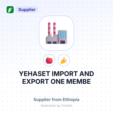 YEHASET IMPORT AND EXPORT ONE MEMBE – summary card, no photo uploaded yet