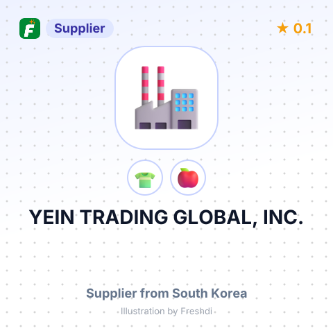 YEIN TRADING GLOBAL, INC. – summary card, no photo uploaded yet