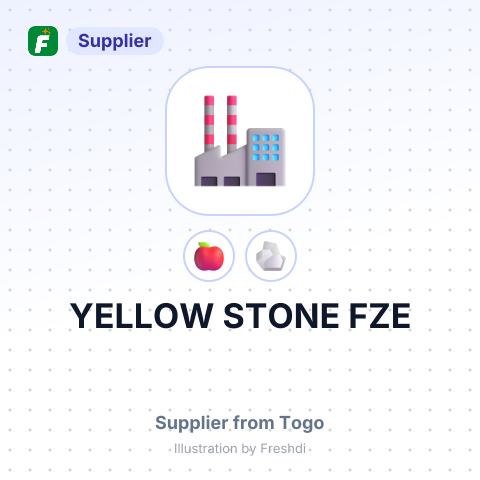YELLOW STONE FZE – summary card, no photo uploaded yet