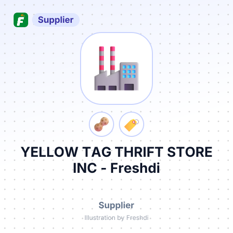 YELLOW TAG THRIFT STORE INC – summary card, no photo uploaded yet