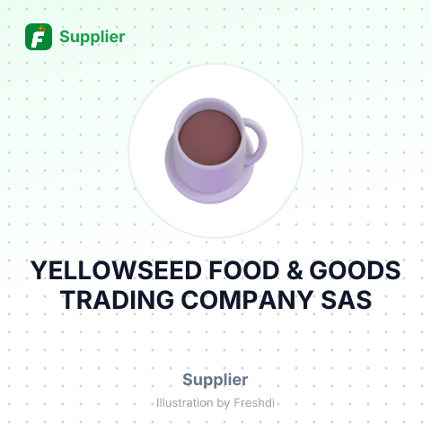 YELLOWSEED FOOD & GOODS TRADING COMPANY SAS – summary card, no photo uploaded yet