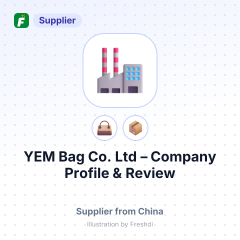 YEM Bag Co.,Ltd – summary card, no photo uploaded yet
