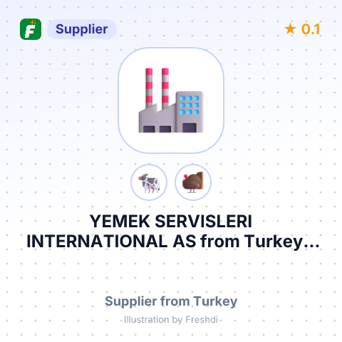 YEMEK SERVISLERI INTERNATIONAL AS – summary card, no photo uploaded yet