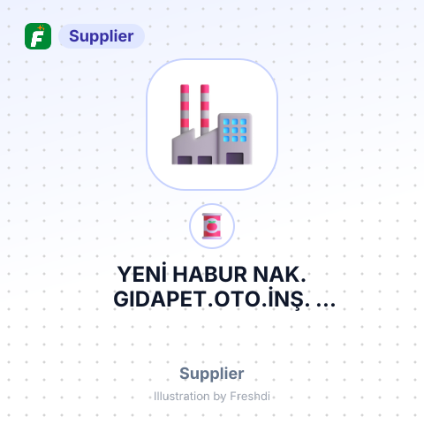 YENİ HABUR NAK. GIDAPET.OTO.İNŞ. SAN.TİCİTH.İHR. LTD – summary card, no photo uploaded yet
