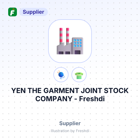 YEN THE GARMENT JOINT STOCK COMPANY – summary card, no photo uploaded yet