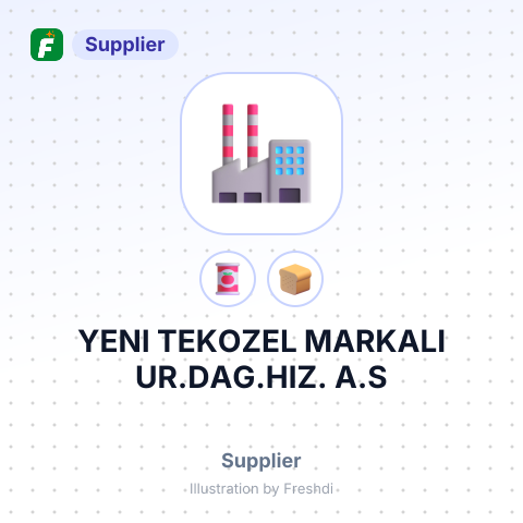 YENI TEKOZEL MARKALI UR.DAG.HIZ. A.S – summary card, no photo uploaded yet