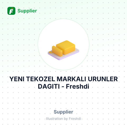 YENI TEKOZEL MARKALI URUNLER DAGITI – summary card, no photo uploaded yet