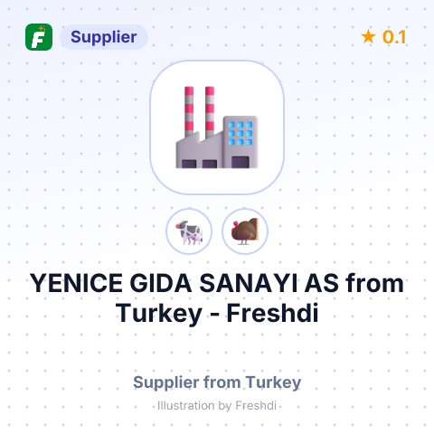 YENICE GIDA SANAYI AS – summary card, no photo uploaded yet