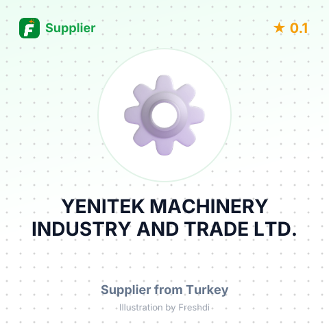 YENITEK MACHINERY INDUSTRY AND TRADE LTD. – summary card, no photo uploaded yet