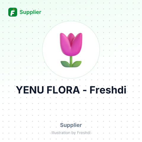 YENU FLORA – summary card, no photo uploaded yet