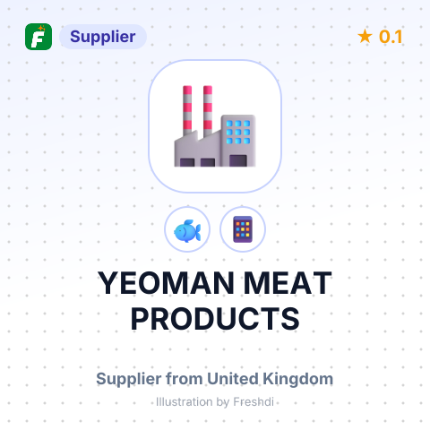 YEOMAN MEAT PRODUCTS – summary card, no photo uploaded yet